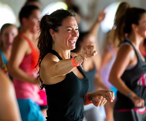 clases colectivas, zumba, aerobic en Gijón